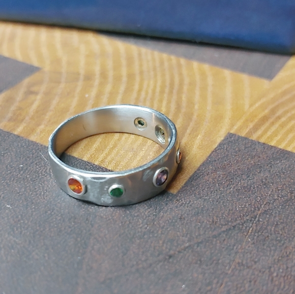 Stainless Steel Infinity Ring - Picture 5 of 6